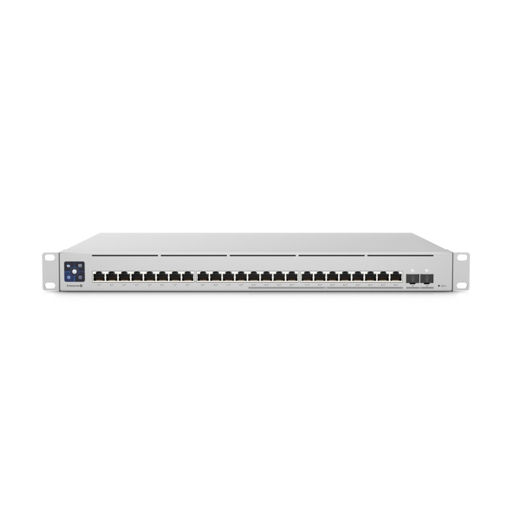UniFi Enterprise 24 PoE: 12 puertos 2.5 GbE con 400 W y 10G SFP+