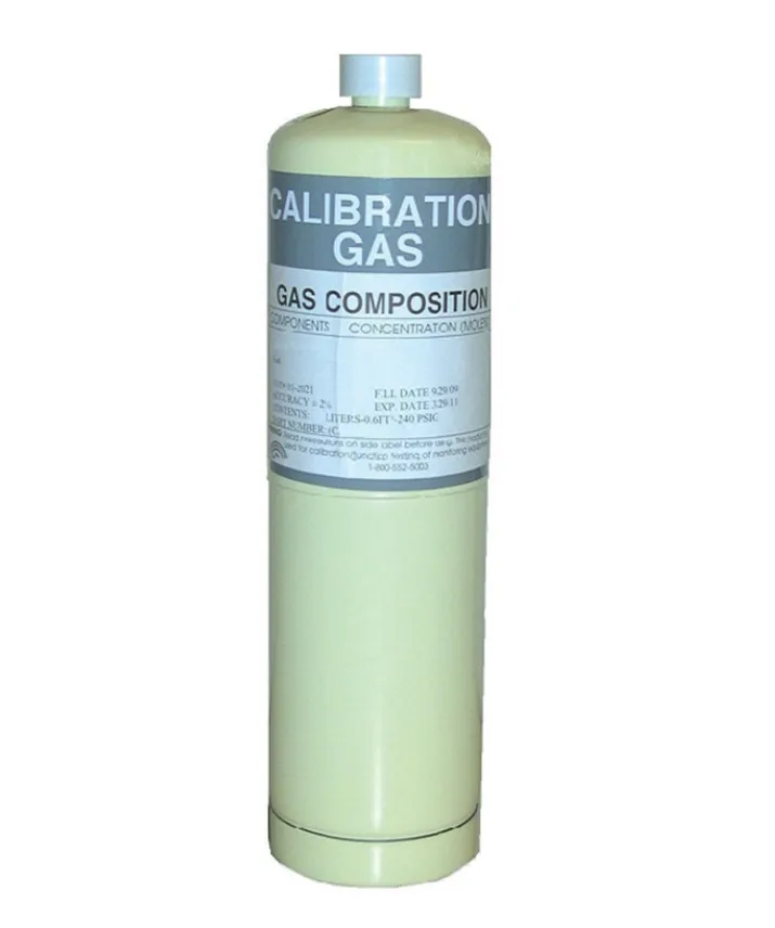 Gas de calibración de Oxígeno - O2, 20.9% VOL., Balance N2, 105 L, UN 1956, F. Macurco