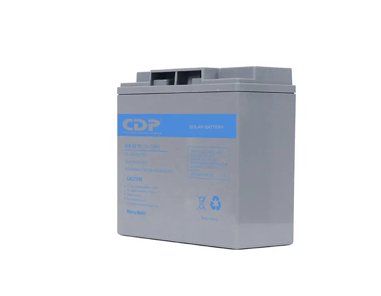 CDP GLB12-18 Battery de Gel 12VDC 18Ah , Libre de Mantenimiento.