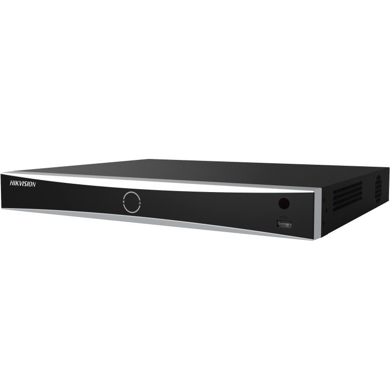 NVR Hikvision AcuSense 16 cámaras IP hasta 8 MP con 16 puertos PoE