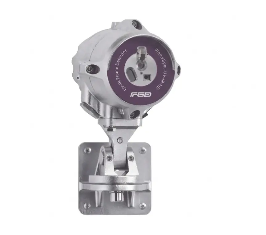 Sensor de llama UV/IR Macurco en acero inoxidable, montaje tilt