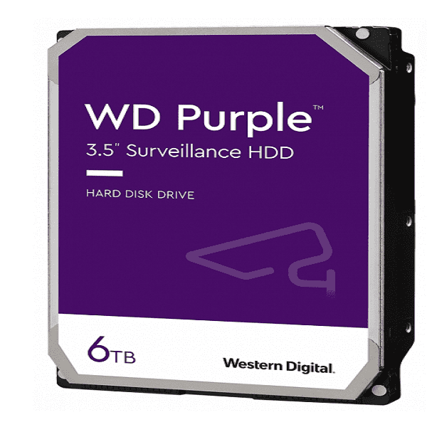 DD 6TB WD Internal 3.5" SATA 5640RPM Purple