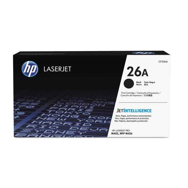 Toner HP 26a Negro LaserJet P/M426DW/M402 3100P#CF226A