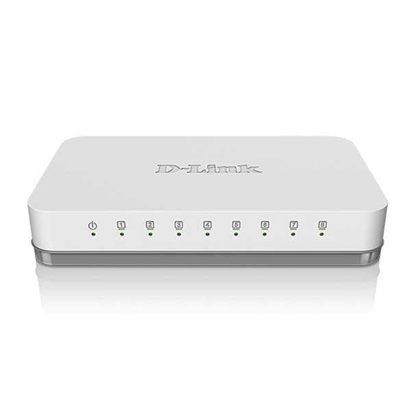 Switch D-Link DGS-1008A 8 Puertos Gigabit