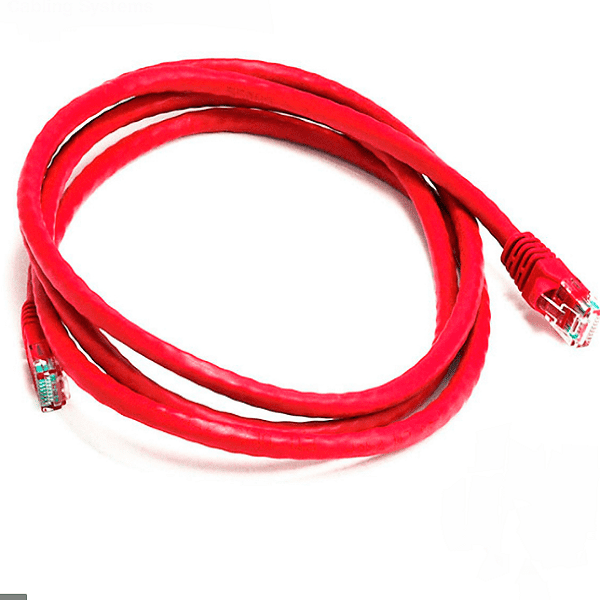 Patch Cord Newlink Cat6a 7ft Rojo