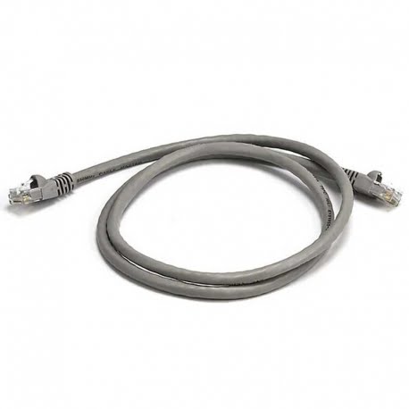 Cable de Red Newlink NEW-17703GY Patch Cord Cat6A 3ft Gris