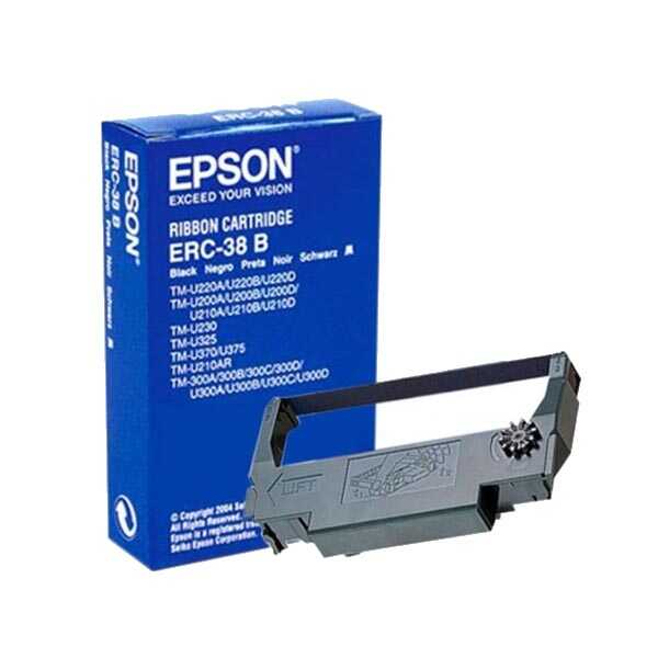 CINTA EPSON NEGRA TMU200D/300ABCD/370/375#ERC-38B