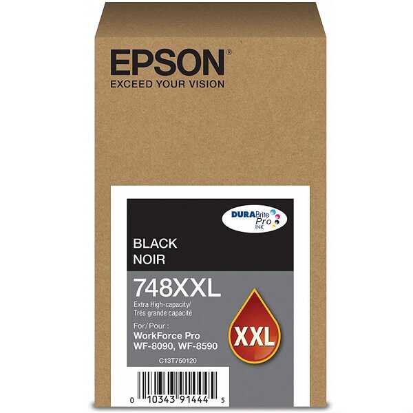 Tinta Epson T748XXL120-AL Negro