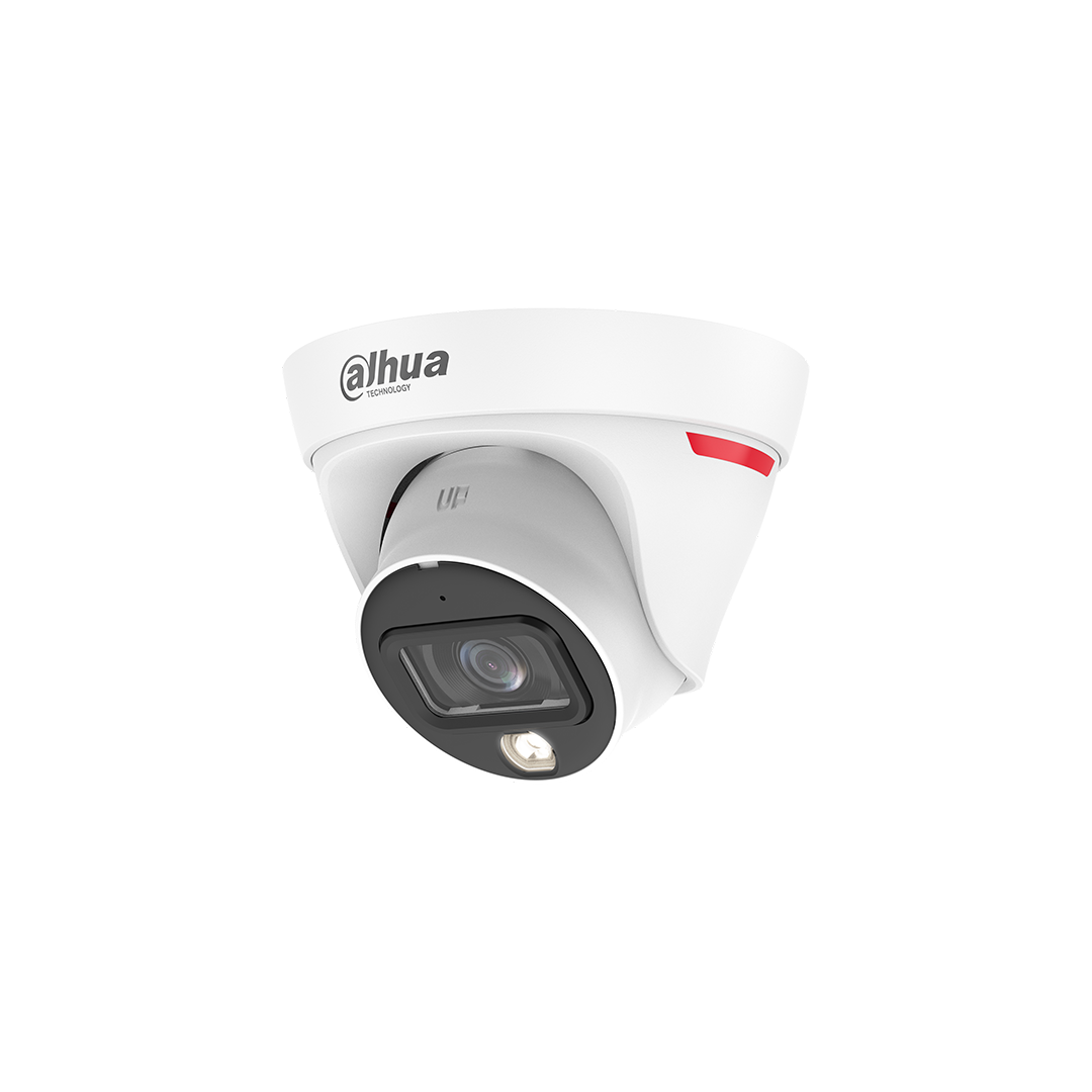 CAMARA IP DAHUA EYEBALL 2MP 2.8MM WIZCOLOR LITE 30M BLANCA IP67 IPC-HDW1239T1-A-PRO