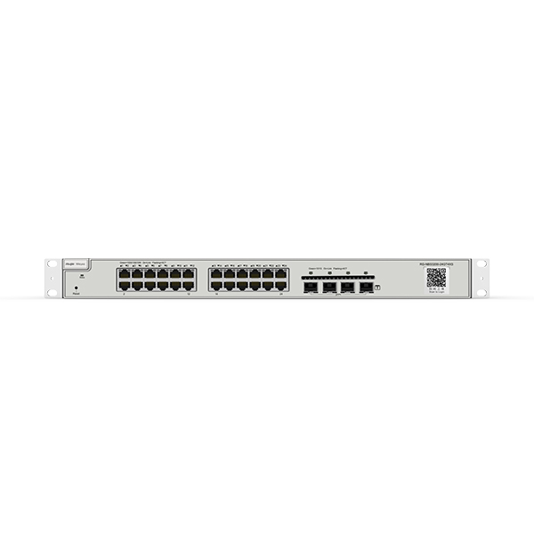 SWITCH RUIJIE-REYEE 24 PUERTOS 10/100/1000BASE-T 128 GBPS 4 SFP+ ENLACE  RG-NBS3200-24GT4XS