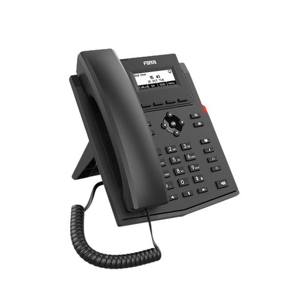 TELEFONO FANVIL 2 LINEAS SIP 10/100/1000MBPS EN AMBOS PUERTOS, POE  X301G