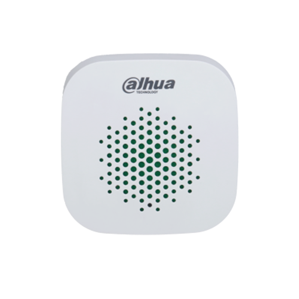 SIRENA INALAMBRICA DAHUA 105 DB ALARMA BATERIA BAJA, MEDICION TEMPERATURA ARC3 ARA12-W2
