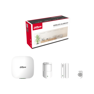 KIT ALARMA DAHUA WIFI 3G – 4G PANEL ETHERNET, CONTROL, PIR, CONTACTO  ARC3000H-03-FW2