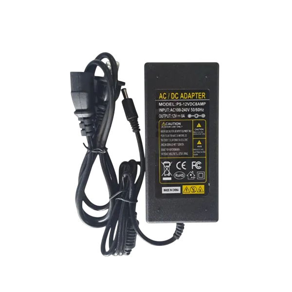 FUENTE DE PODER 12V 8AMP 100-240V ADAPTADOR DE CORRIENTE 96W ANTI INTERFERENCIA TEKLINK
