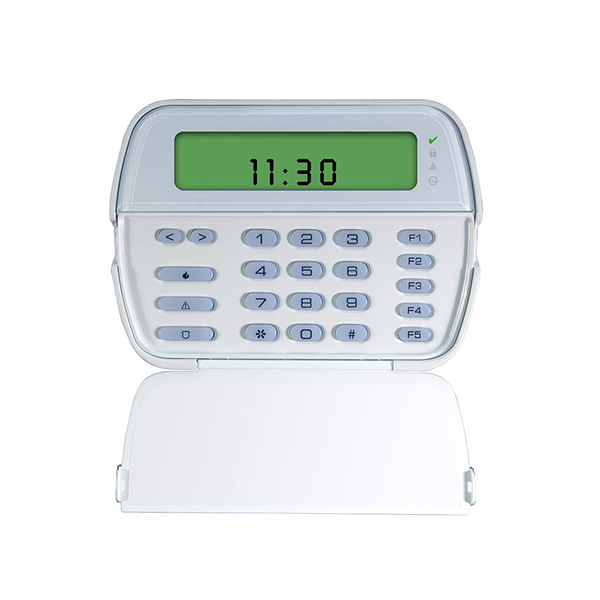 TECLADO DSC CABLEADO DE ICONOS 64 ZONAS COMPATIBLE CON PANEL POWER SERIES  PK5501