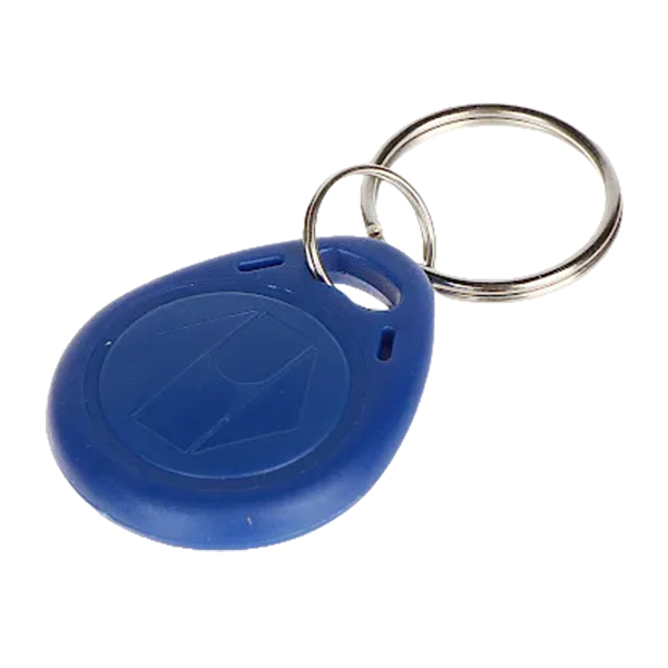 TARJETA LLAVERO DE PROXIMIDAD RFID DAHUA COLOR AZUL REDONDO 125KHZ CONTROL DE ACCESO ID-SM