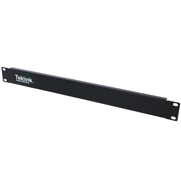 TAPA CIEGA PARA RACK Y GABINETES 19″ ANCHO 1U COLOR NEGRO TEKLINK MTL-TC-JMB01