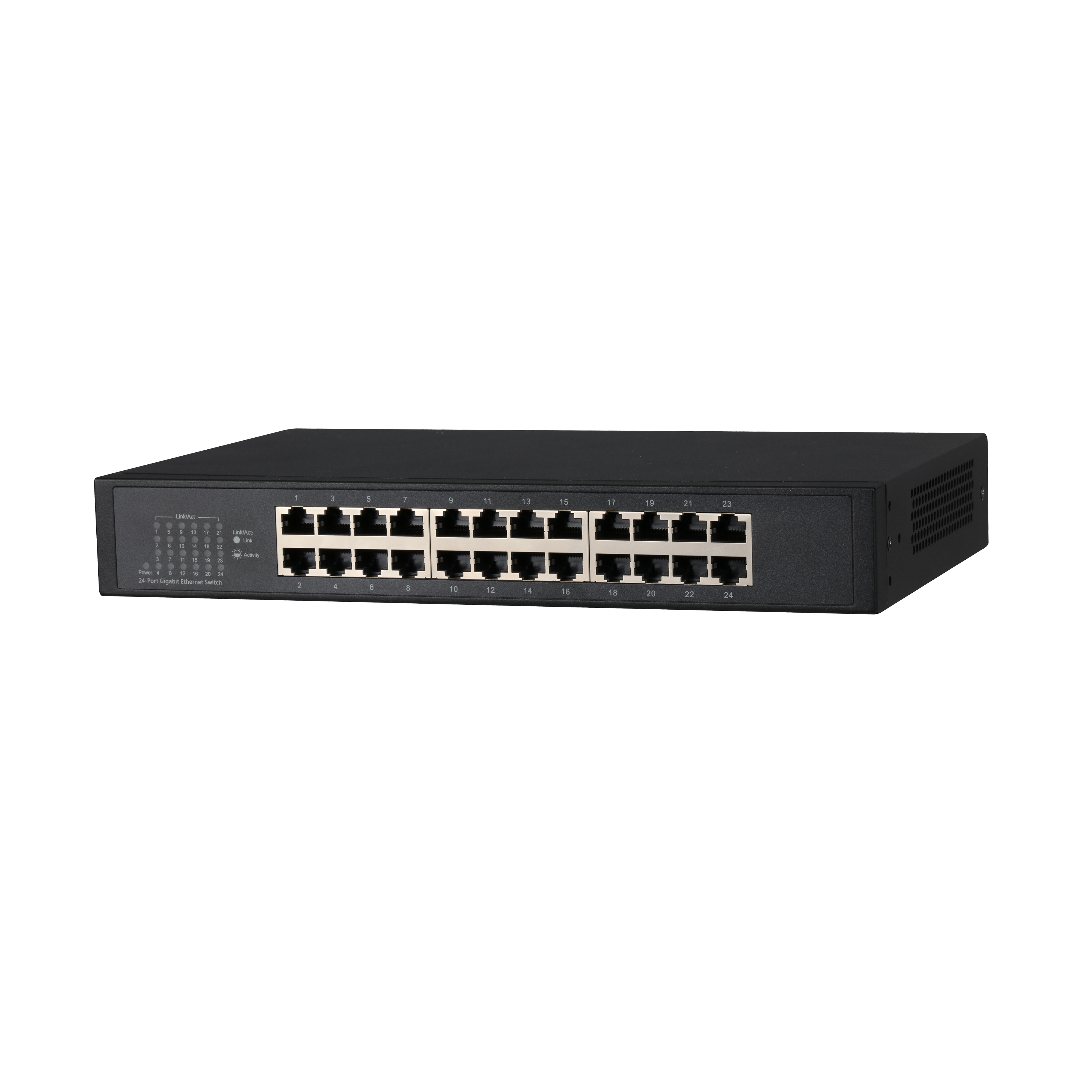 SWITCH DAHUA 24 PUERTOS RJ45  10/100/1000MBPS GIGABIT  S3024-24GT