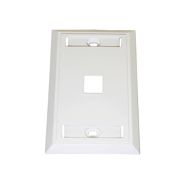 PLACA CON ID 1P BLANCA TEKLINK  FPIMTL-001-WH