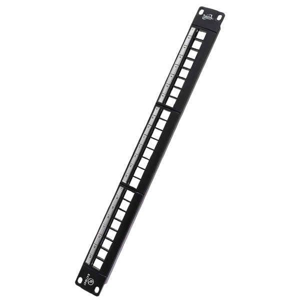 PATCH PANEL MODULAR 24 PUERTOS UL  PARA RACK (PARA CONFIGURAR) 1U TEKLINK MTLPPM2400R