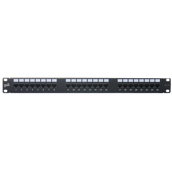 PATCH PANEL CAT 6A 24 PUERTOS RACK   1U  UL    TEKLINK