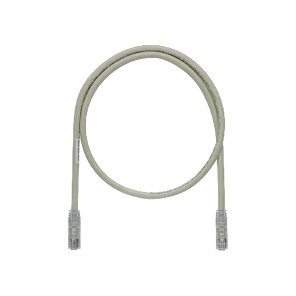 PATCH CORD UTP CAT 6 4PR 24AWG GRIS 10FT (3.04MTS) TEKLINK