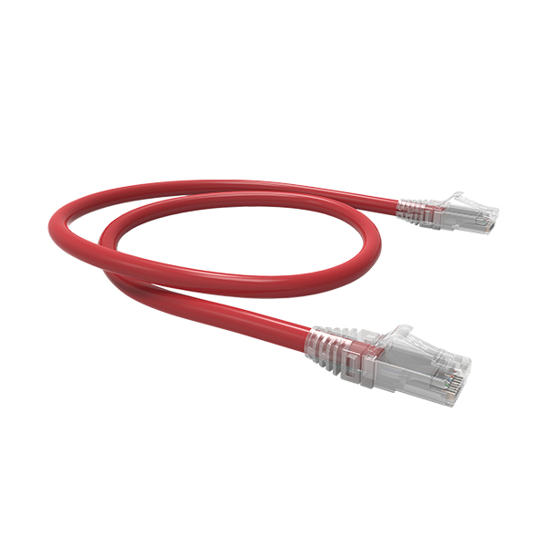 PATCH CORD U/UTP GIGALAN CAT6 LSZH  T568A/B  1 METRO ROJO FURUKAWA 35123344