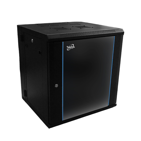 GABINETE CERRADO PARED ABATIBLE ALTO 65.5, ANCHO 56.5 LARGO 61.5-  80KG  12U TEKLINK  DW6512