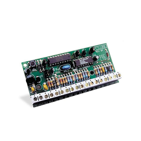 EXPANSOR DSC 8 ZONAS CABLEADA POWER SERIES PC5108