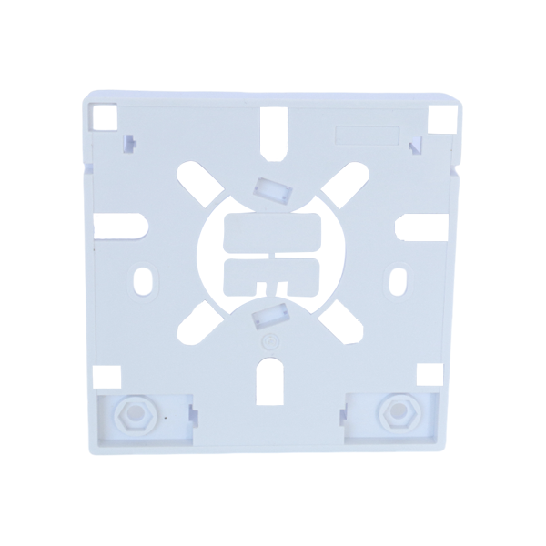 CAJA DE FIBRA OPTICA PLASTICA INTERIOR  MONTAJE PARED 2 HILOS   ODF TEKLINK FIB-BOX-2C