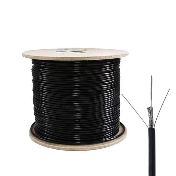 CABLE DE FIBRA ÓPTICA  4 HILOS MONOMODO  G652D  9MM  TEKLINK  (GYXTW) FIB-SM4-OUT