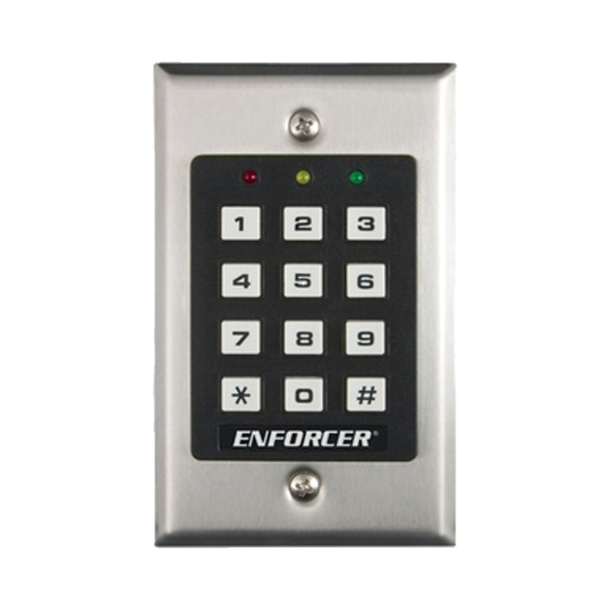 TECLADO SECO-LARM  PARA CONTROL DE ACCESO, 1,000 USERS, 1 SALIDA RELE (INTERIOR) SK-1011-SDQ