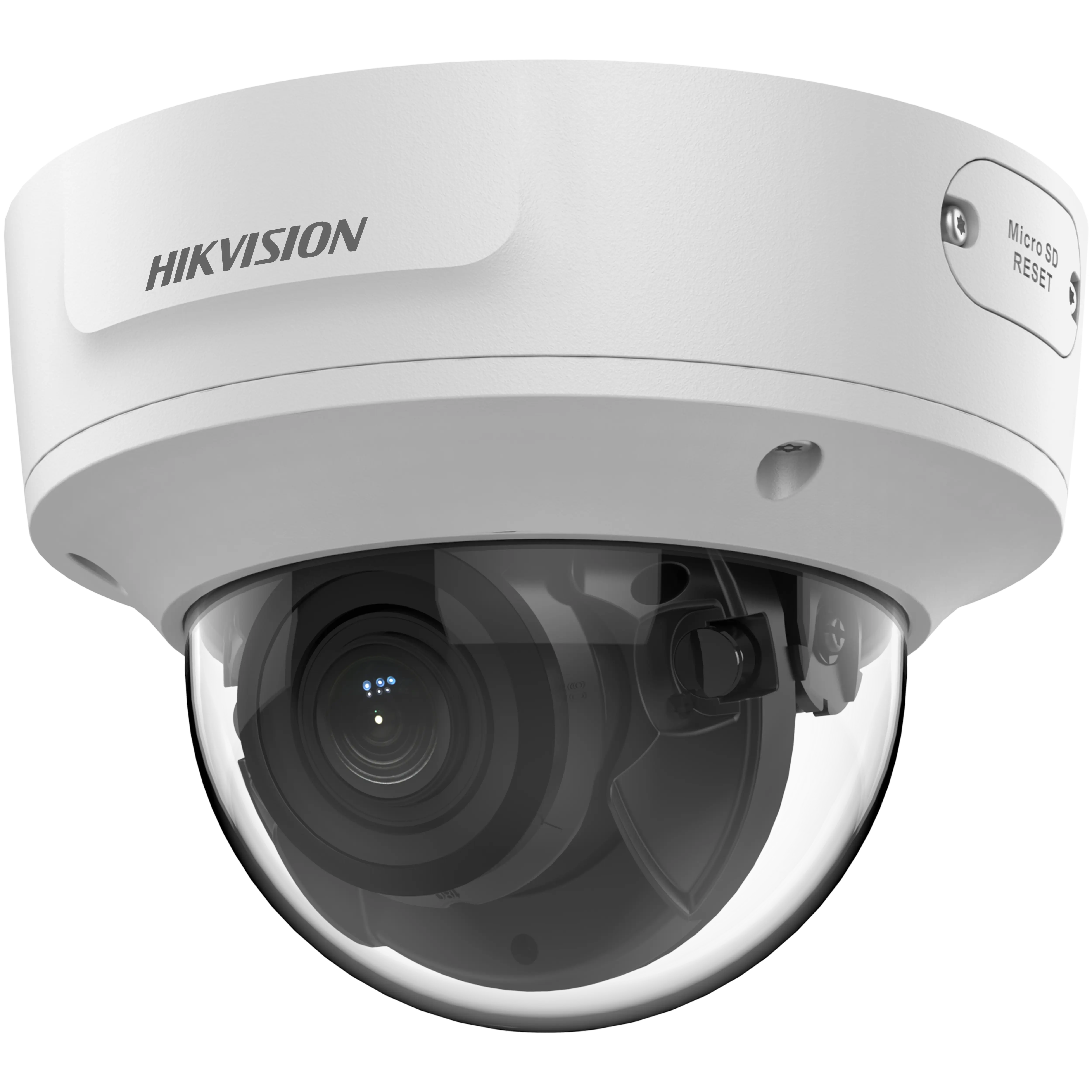 Cámara Domo 6MP AcuSense con lente motorizado e IR WDR 120 dB