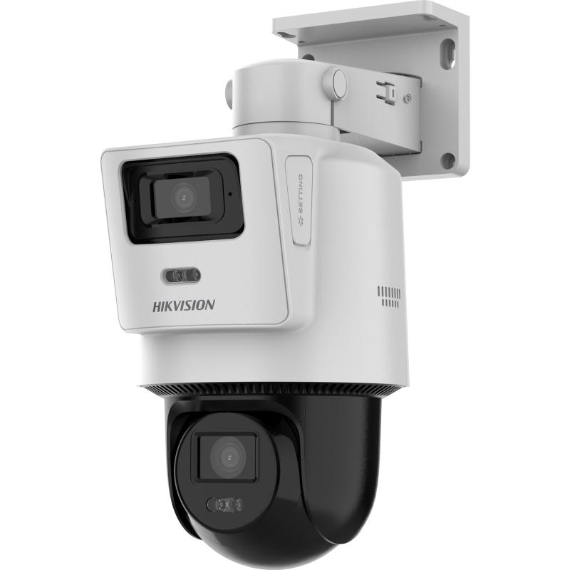 Cámara PT 4MP+4MP TandemVu con luz híbrida y detección inteligente