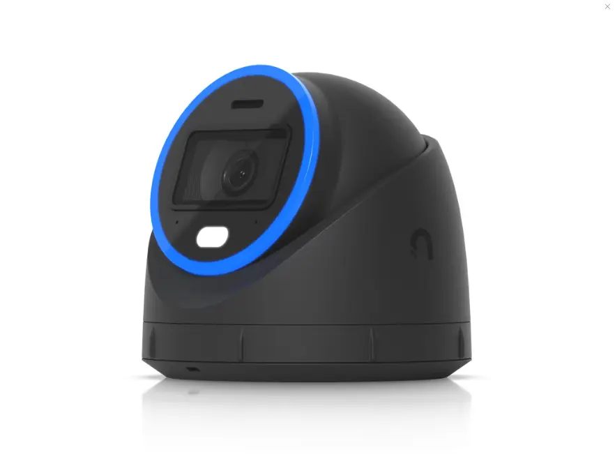 Cámara UniFi AI Turret 4K con IA Multi-TOPS e IK08. NDAA