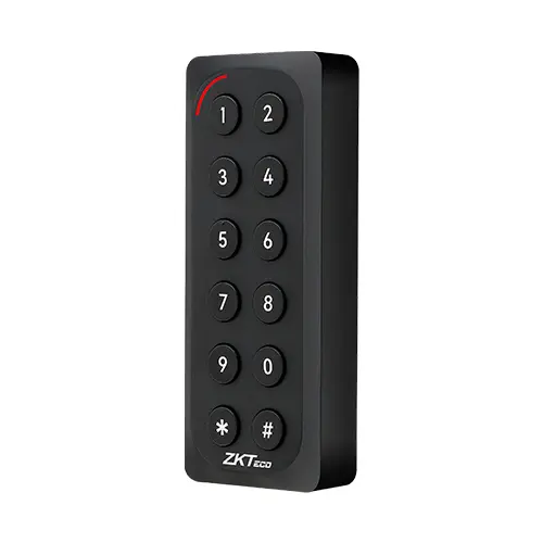 Lectora RFID ZKTeco KR902 doble frecuencia con teclado y Wiegand