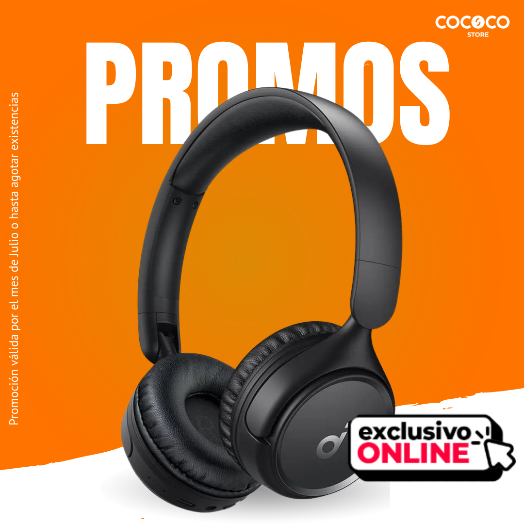 Audífonos Anker H30i Negro