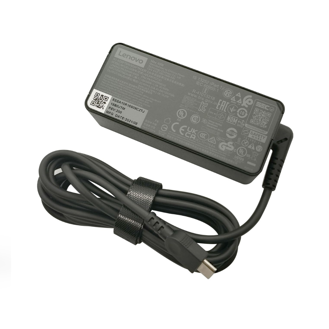 CABLE ADAPTADOR AC/LENOVO TYPE C 45Wh #4X20M26252