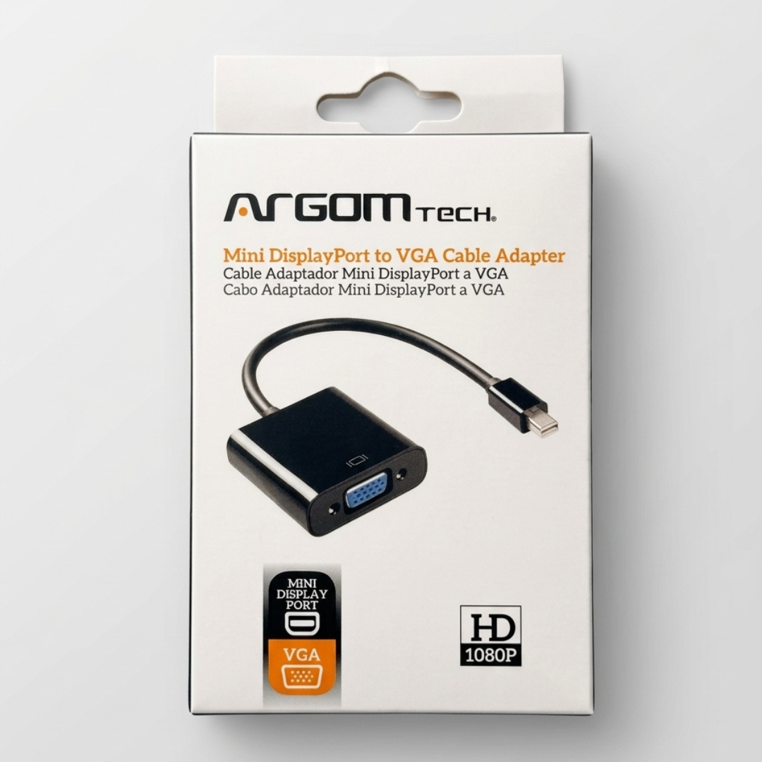 Adaptador Argom Mini Display Port a Vga