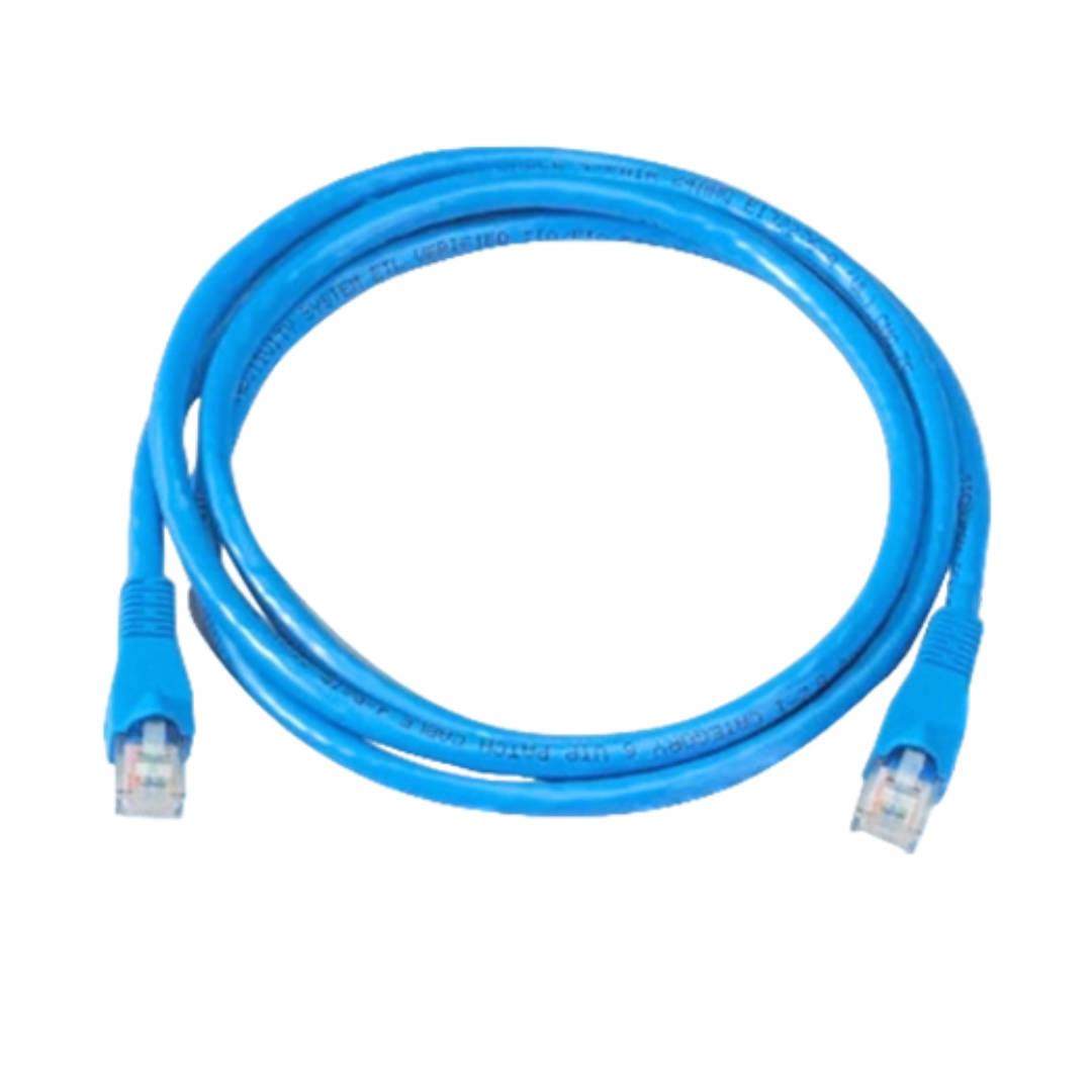 Patch Cord Utp Cat 6 4pr 24awg Azul 10ft
