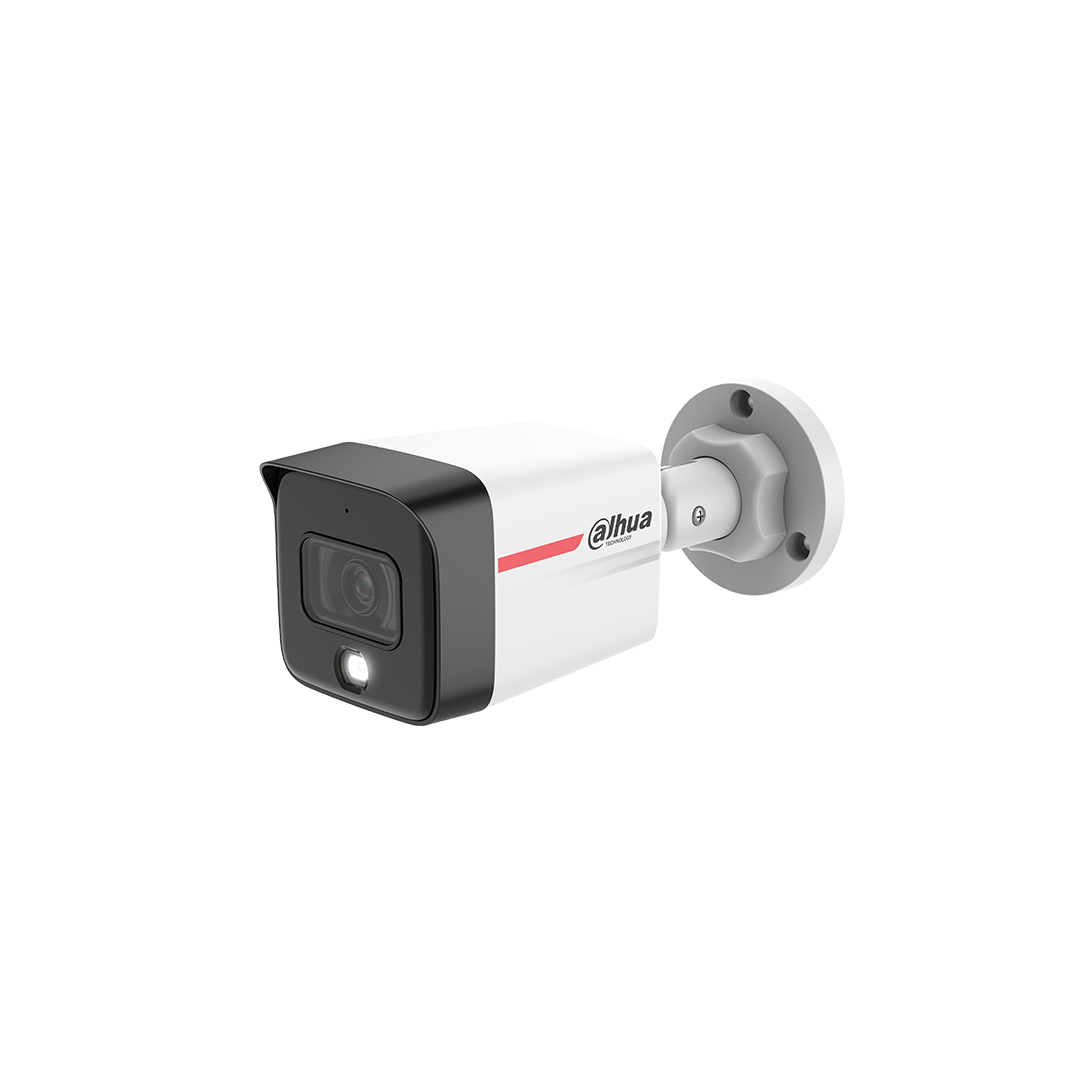 CAMARA IP DAHUA BULLET 4MP 2.8MM WIZCOLOR LITE 30M BLANCA IP67 IPC-HFW1439TC1-A-PRO