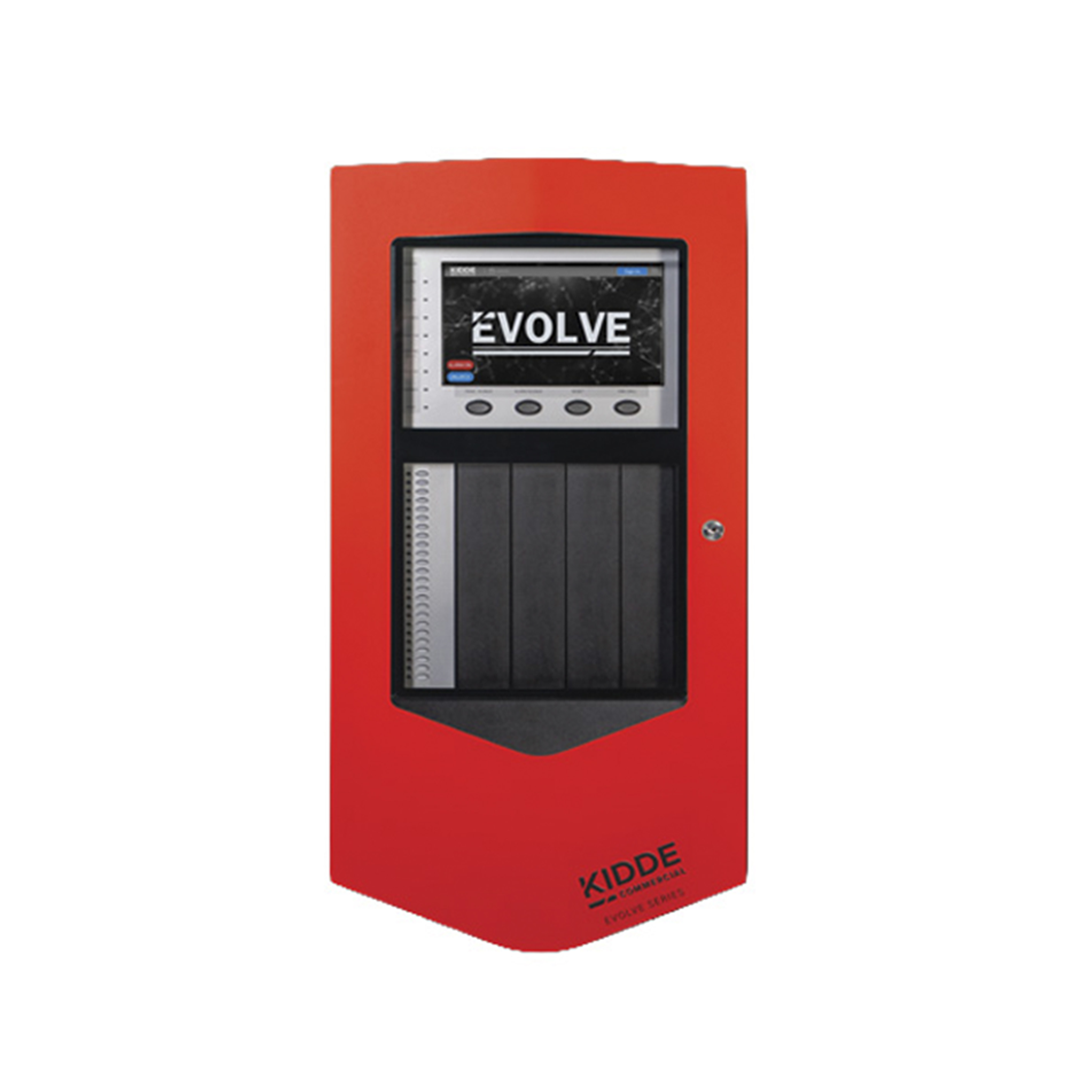 PANEL DE INCENDIO CON PANTALLA TACTIL DE 250 A 1000 DISPOSITIVOS  HASTA 4 LAZOS KIDDE EVOLVE-ML-R
