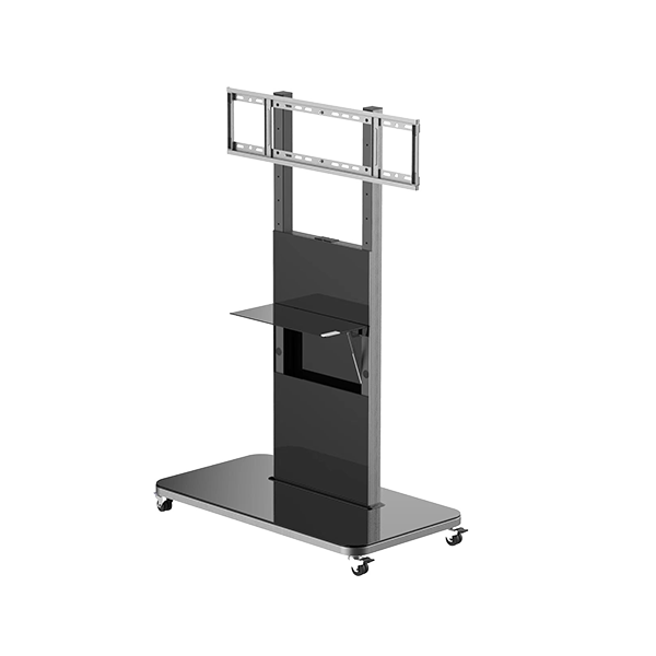 BASE DE PISO PARA PANTALLA INTERACTIVA DAHUA DE HASTA 86″ RUEDAS HASTA 125KG PKC-MS2B