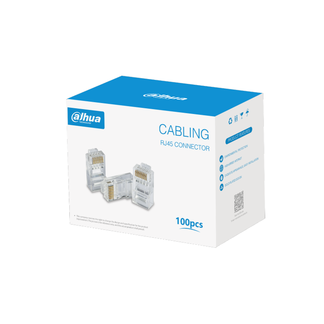 CAJA DAHUA  DE 100 CONECTOR CAT6 PFM976-631