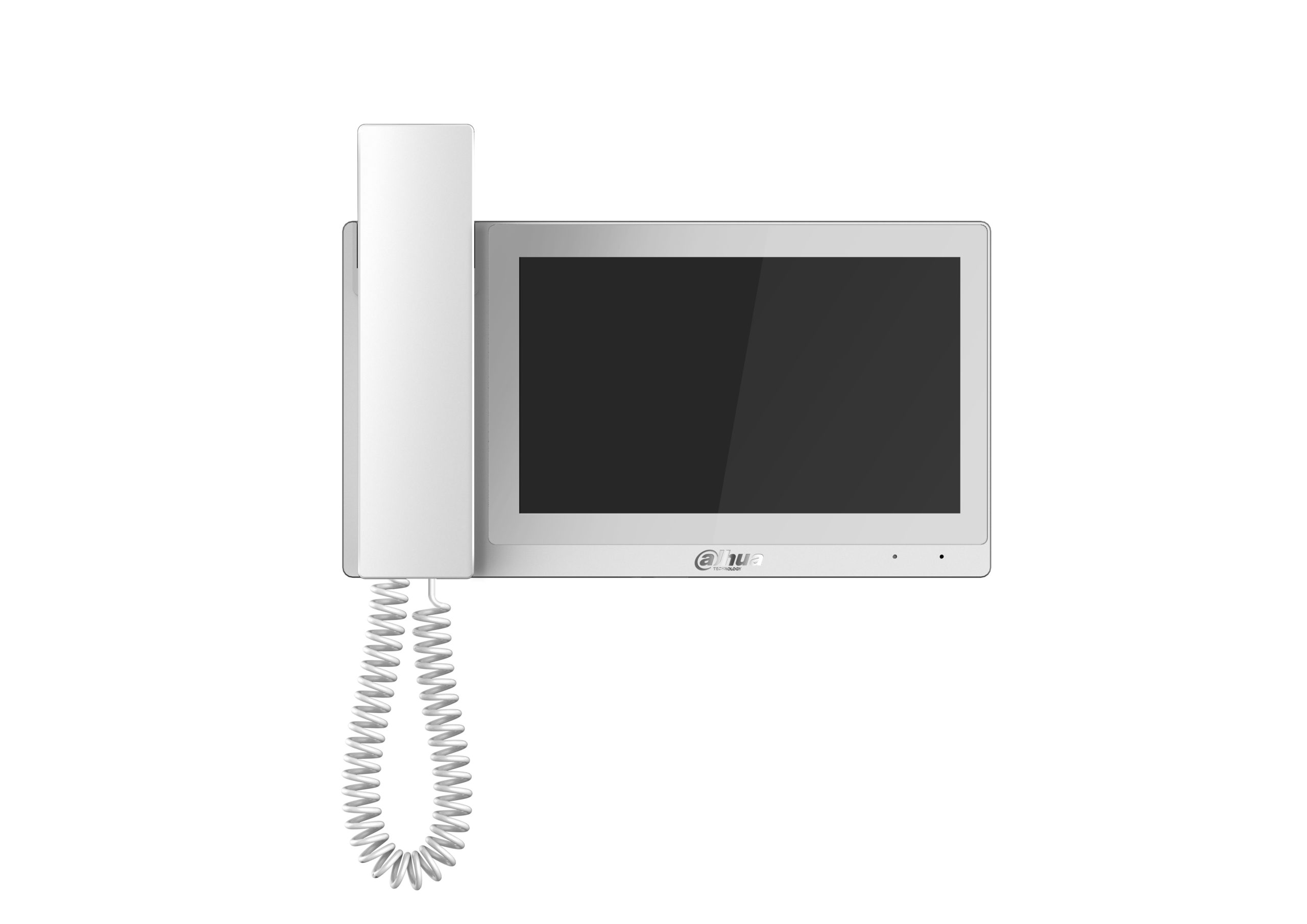 PANTALLA VTH 7″ DAHUA CON AURICULAR DE MANO BLANCO WIFI 12V-POE VTH5421EW-H