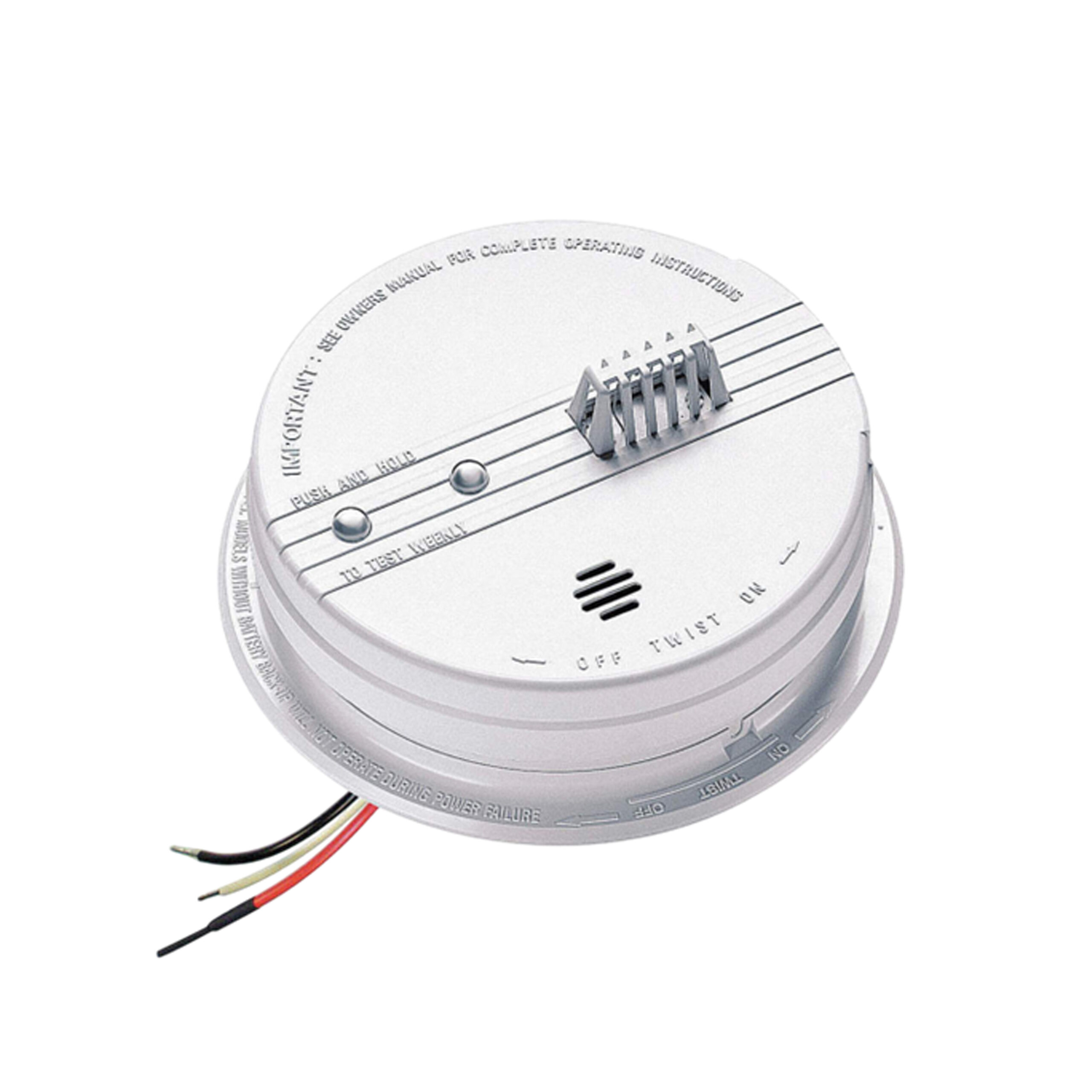 DETECTOR  KIDDE INCENDIO DE TEMPERATURA AUTONOMO INTERCONECTADO 120V CON BATERIA 9V HD135F