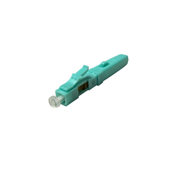 CONECTOR RAPIDO FIBRA OPTICA LC/UPC OM3 50/125  TURQUESA FIB-OTLFOCOM3 TEKLINK