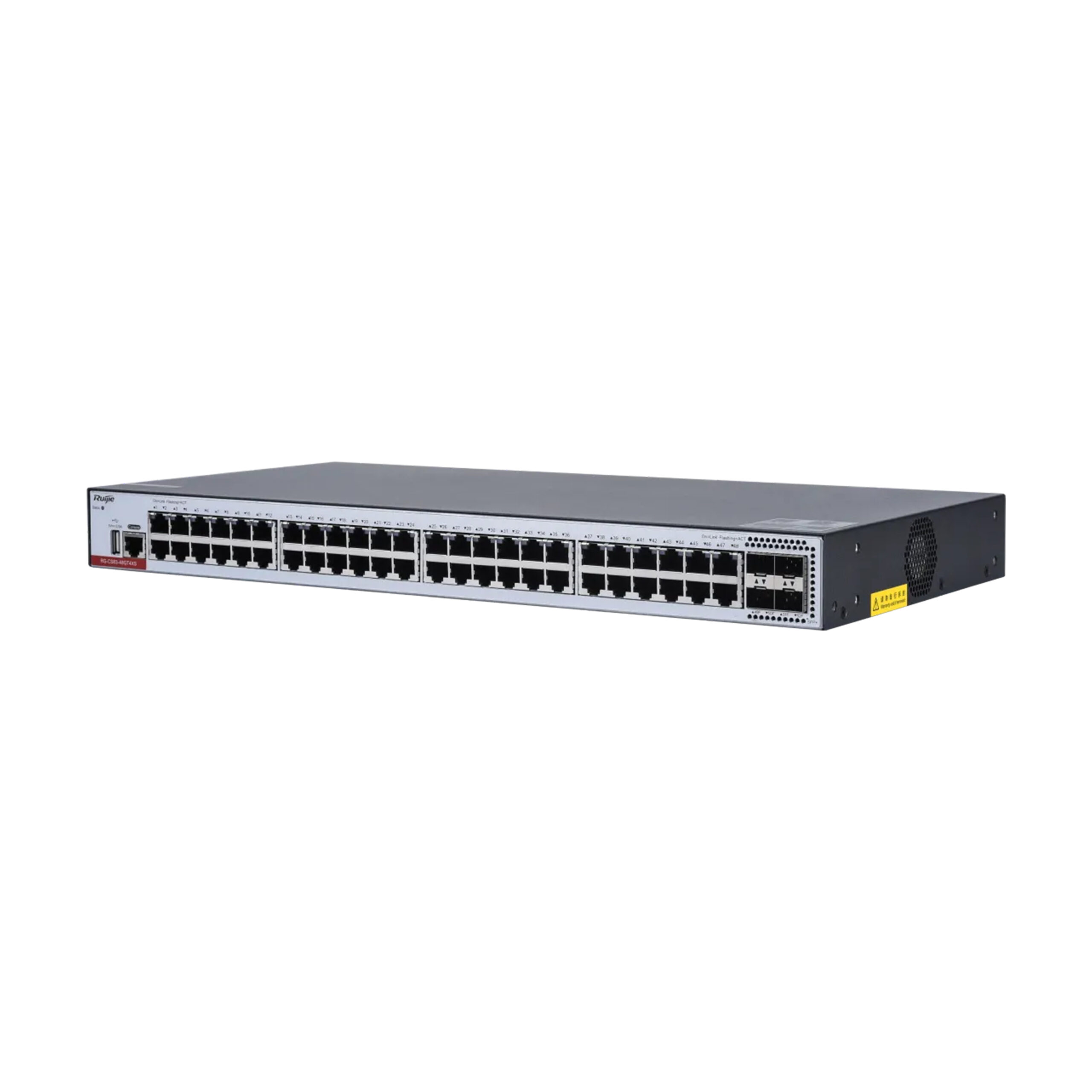 SWITCH CAPA 3 RUIJIE 48 RJ45 GIGA 4 SFP+ VLAN DHCP-SERVER NO-POE RG-CS83-48GT4XS
