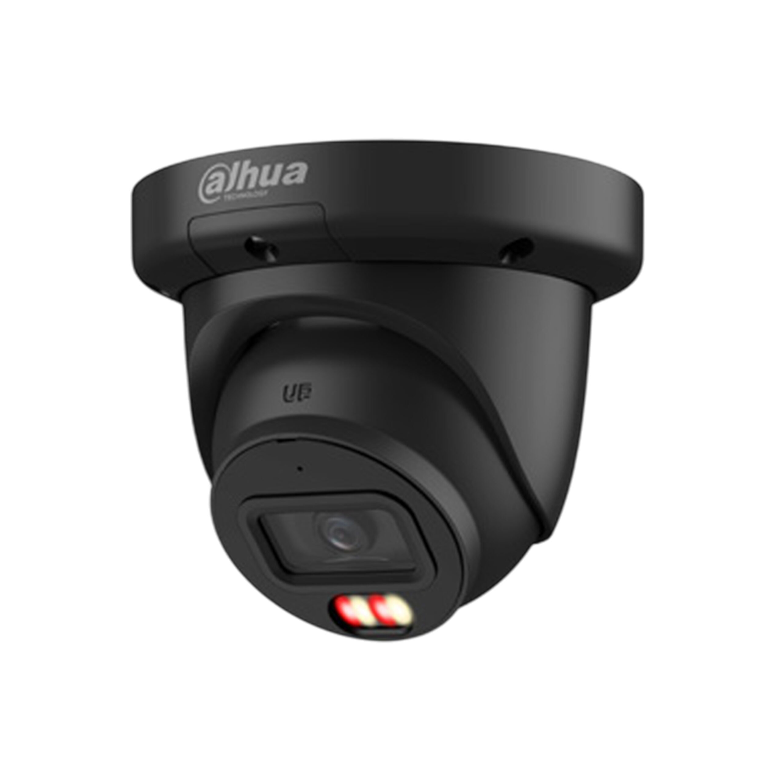 CAMARA IP DAHUA EYEBALL COLOR NEGRO 6MP 2.8MM ILUM-DUAL 30M IP67 WIZSENSE IPC-HDW3649QM-S-IL-BLACK