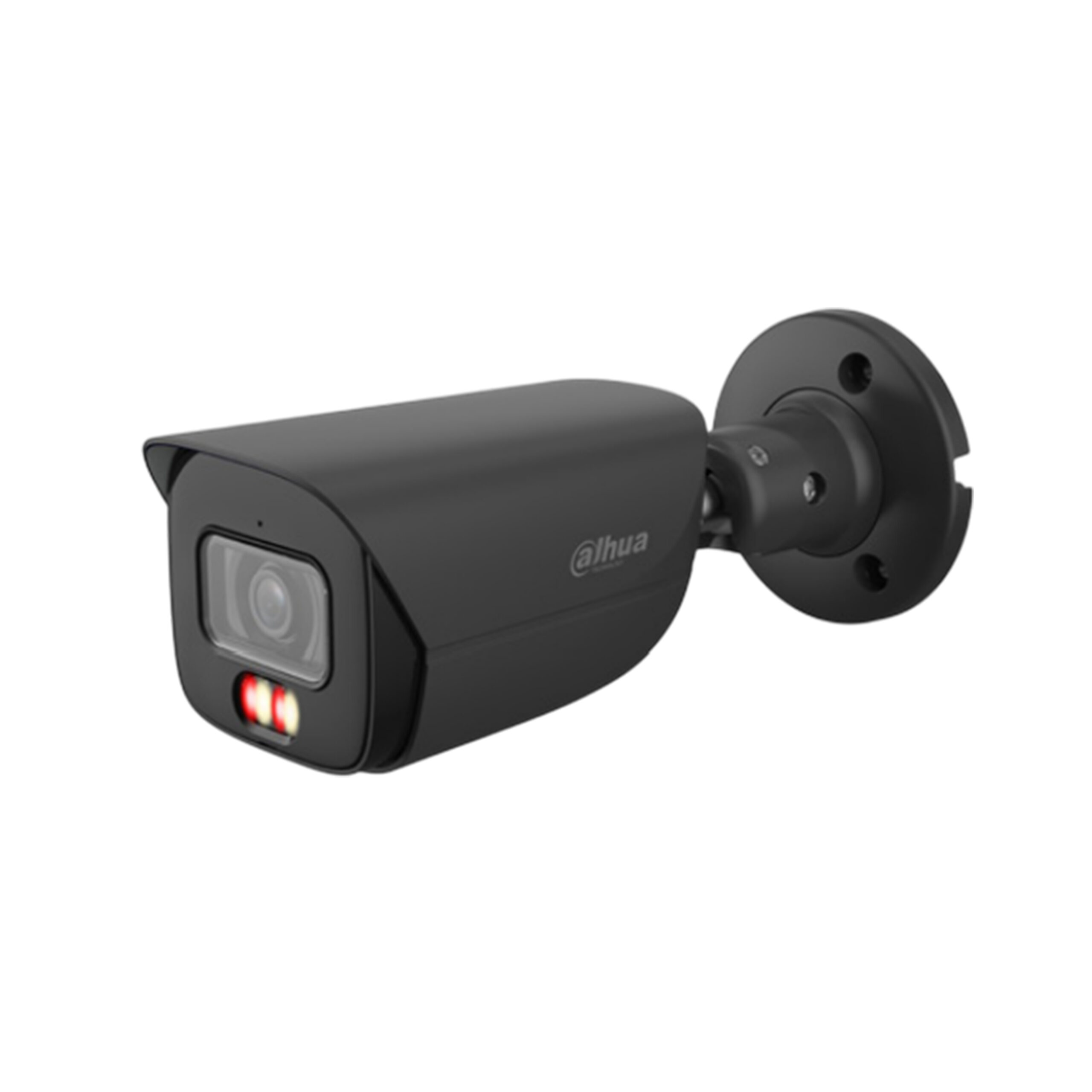 CAMARA IP DAHUA BULLET COLOR NEGRO 6MP 2.8MM ILUM-DUAL 30M MIC IP67 METAL IPC-HFW3649E-S-IL-BLACK